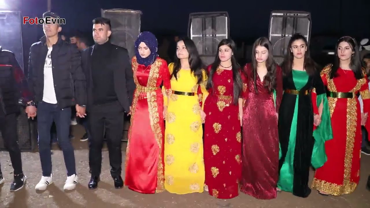 MENDA ASİRETİ BIZMARO KÖYÜ DÜĞÜN MERASİMİ KOMA WELAT FOTO EVİN..
