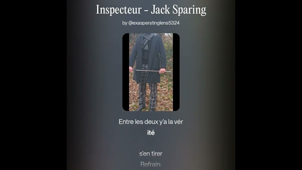 Inspecteur - Jack Sparing 