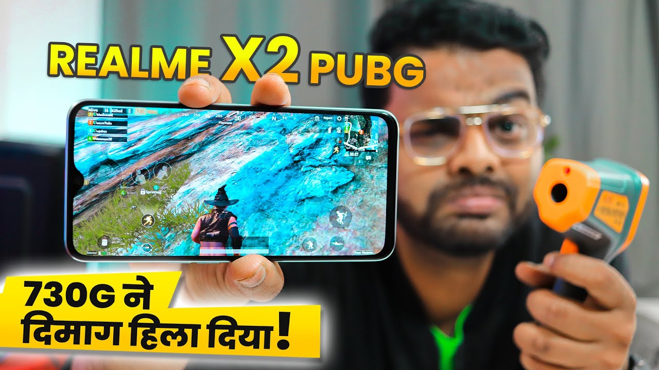 Realme X2 Pubg Battery Test 🔥 30 Minutes Gameplay 🥴 #MurgaBhojan