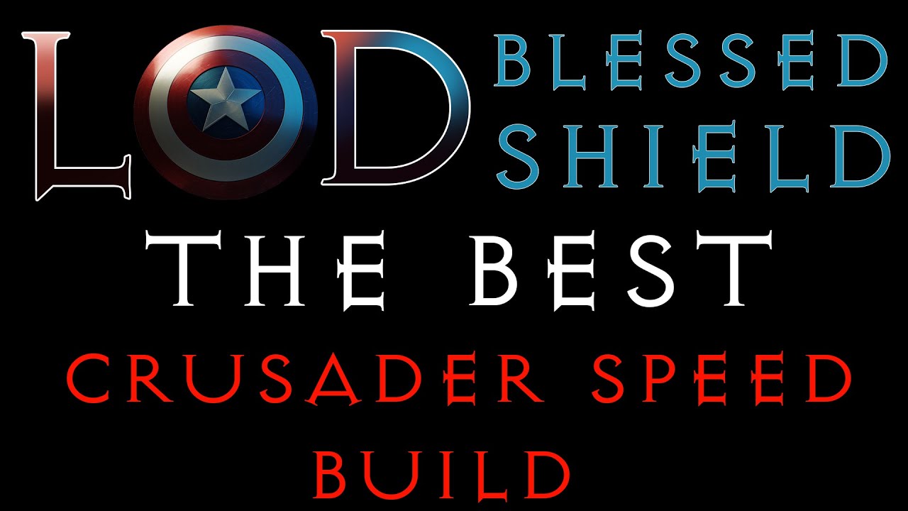 S18 - LoD Blessed Shield – Speed T16Rifts & Speed GRs - Crusader -Diablo 3 RoS-Gaming with Baromir