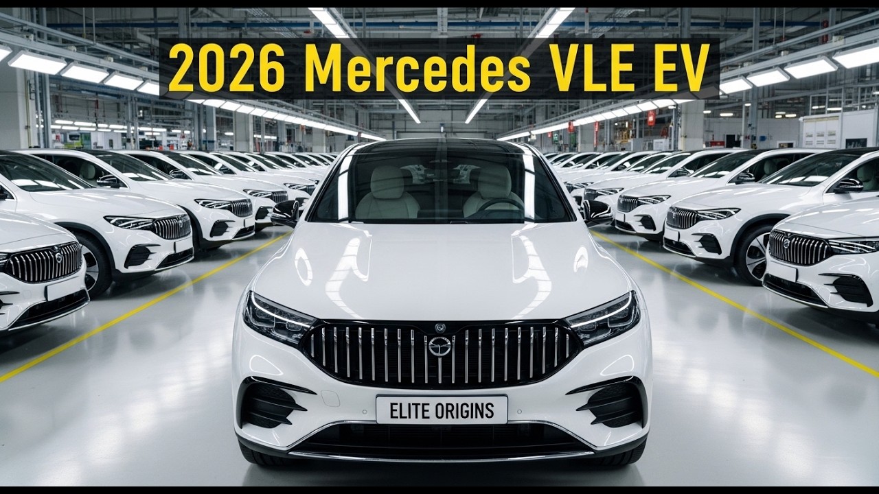 2026 Mercedes VLE EV | Inside Factory | Elite Origins