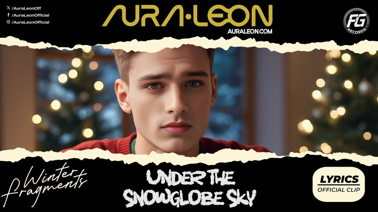 AURA•LEON – Under The Snowglobe Sky (Lyrics Video) | Winter Fragments