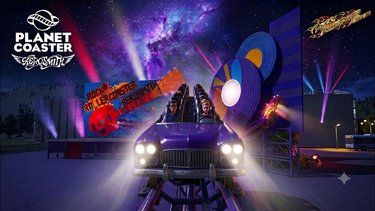 ROCK'N' ROLLER COASTER AVEC AEROSMITH PLANET COASTER