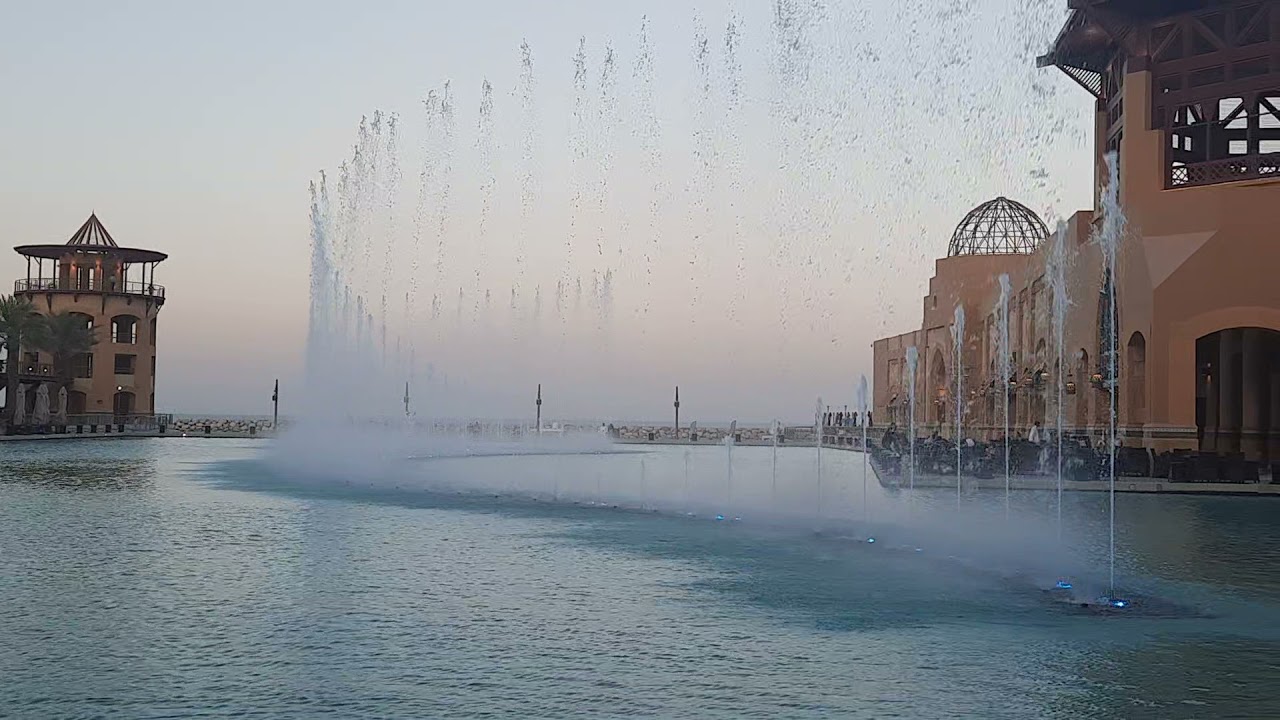 DANCING FOUNTAIN IN AL-KOUT FAHAHEEL KUWAIT
