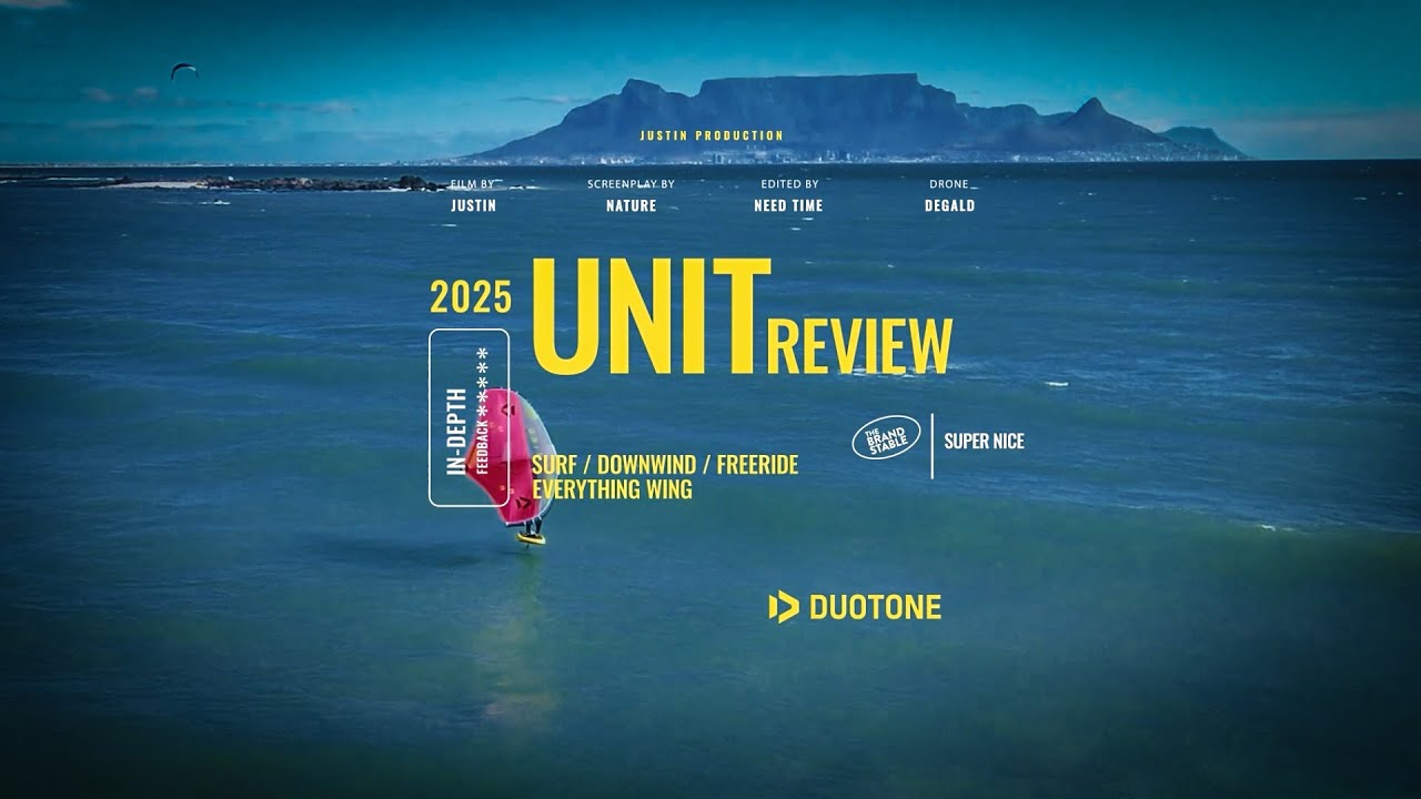 Duotone Unit Foilwing 2025 Review, In depth review of the 5.5 Unit Wing. 10knot - 24 knot Stoke