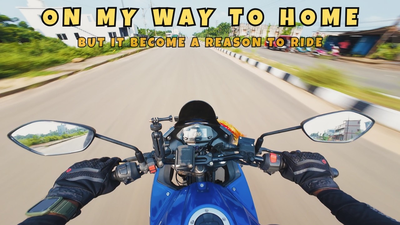 On My Way to Home and found a reason to Ride | DAILY VLOG-2