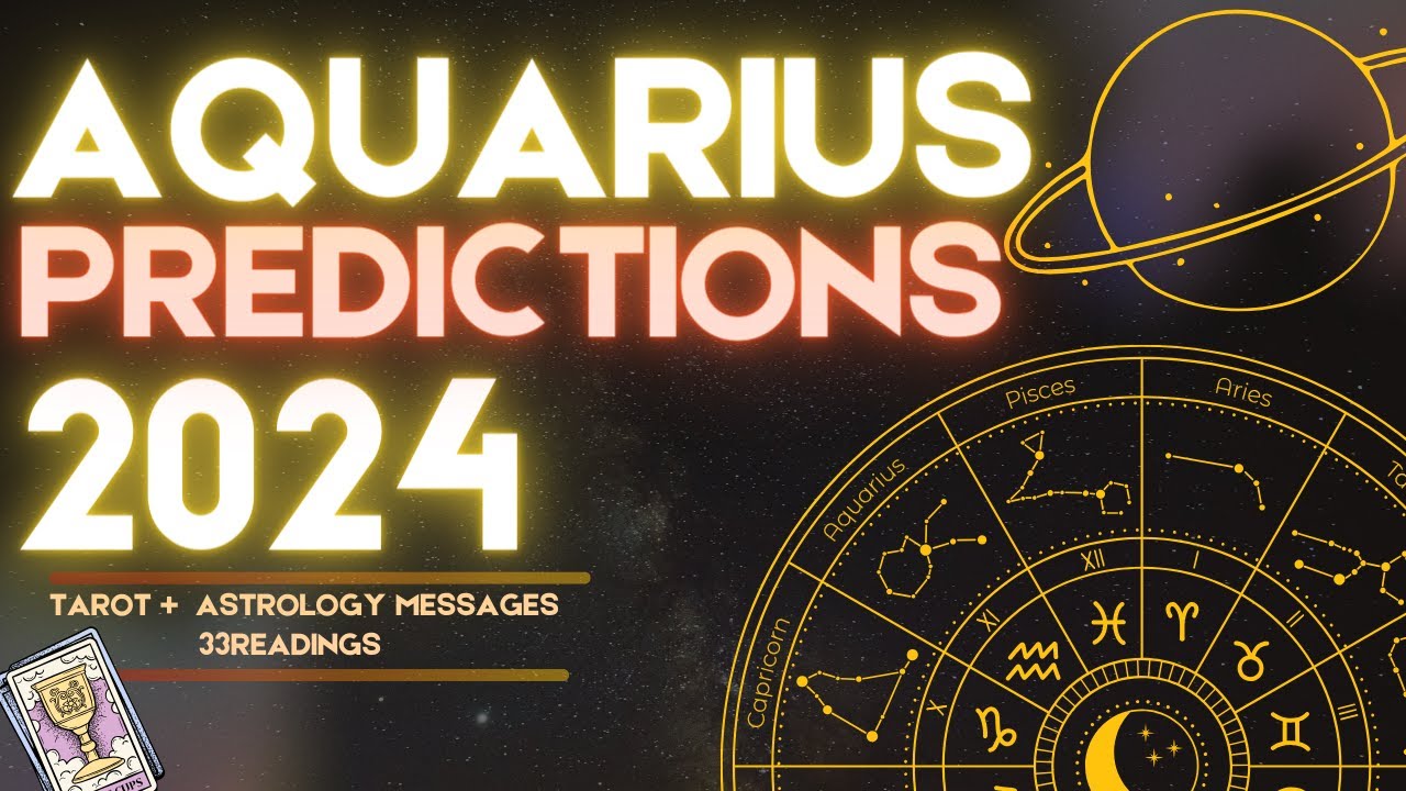 ✨AQUARIUS 2024 YEARLY FORECAST HOROSCOPE | WHAT TO EXPECT? ASTROLOGY & TAROT PREDICTIONS! ✨