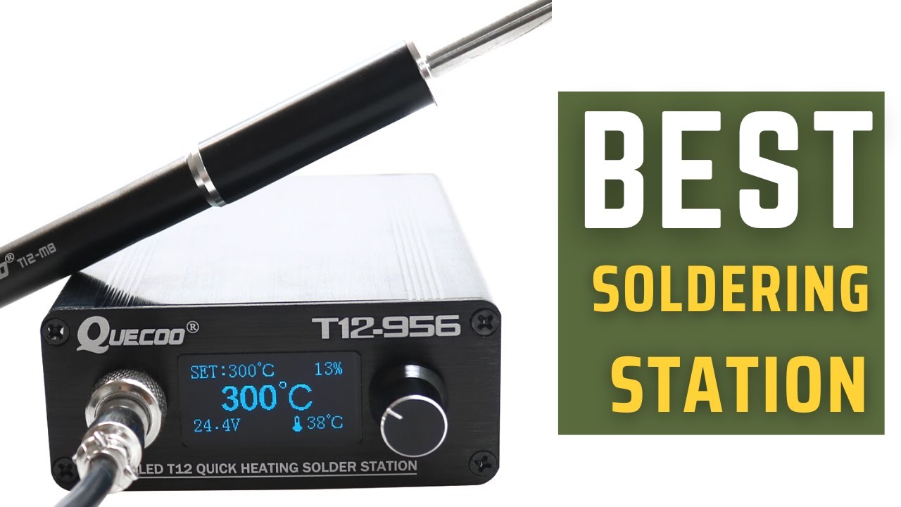 Best Soldering Station | QUECOO Digital Soldering Station Review