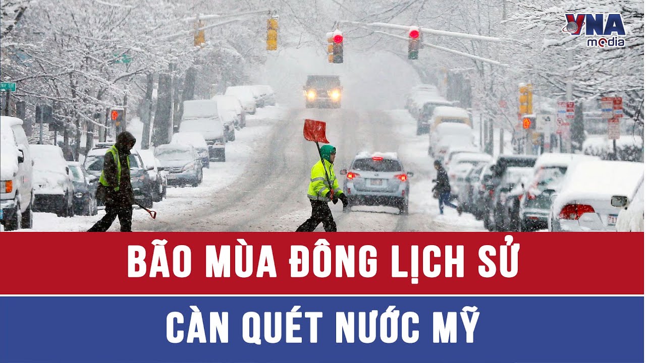 Bão mùa Đông lịch sử càn quét nước Mỹ - Tin Thế giới - VNAMedia
