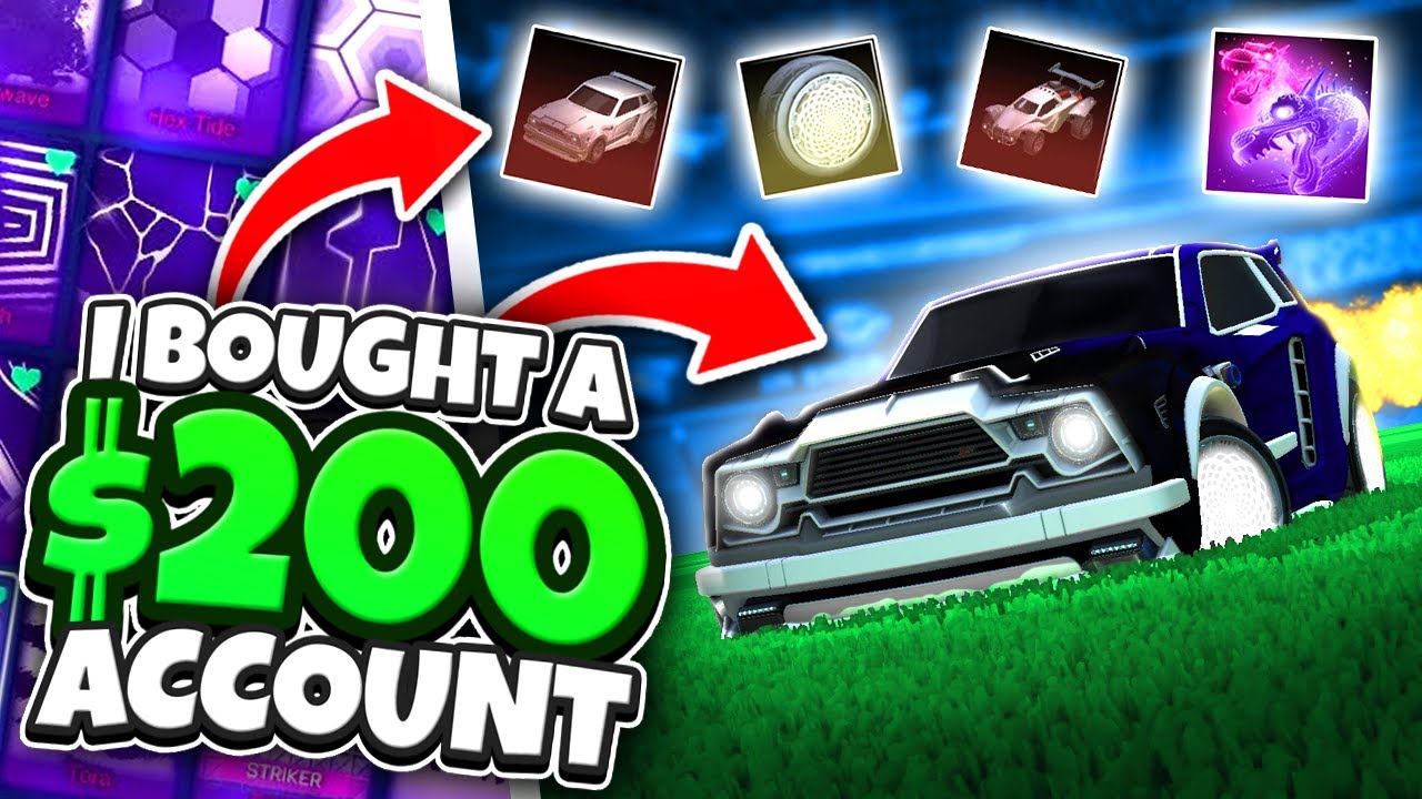 I BOUGHT A $200 ROCKET LEAGUE ACCOUNT (WAS IT WORTH IT??)