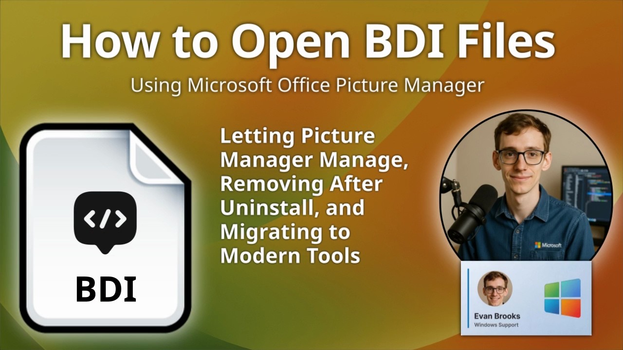 Как открыть файлы BDI (индекс Office Picture Manager)