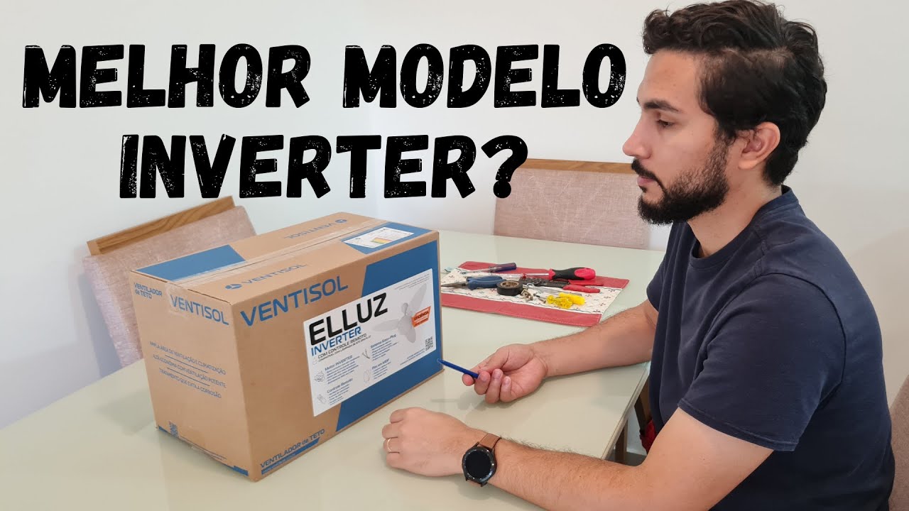 Instalação do Ventilador Ventisol Elluz Inverter e controle pela Alexa