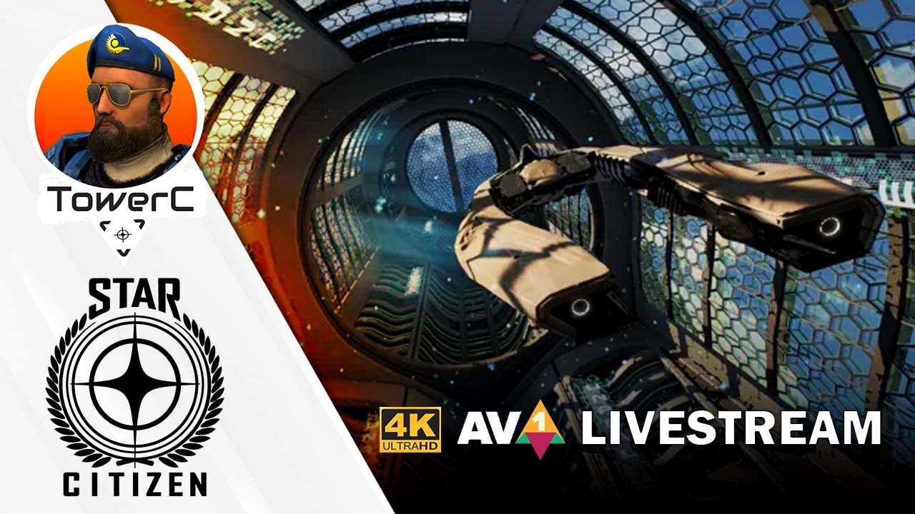 SC is amazing ⭐4K 60fps AV1 | 4.5 Star Citizen LIVE⭐ DE/EN