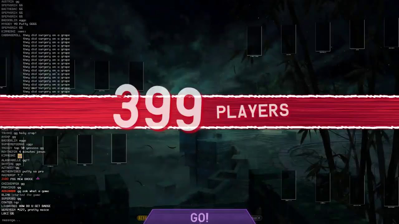 [TETR.IO] January 2021 Super Lobby, Highlight #1 (17-01-2021, 399 players)