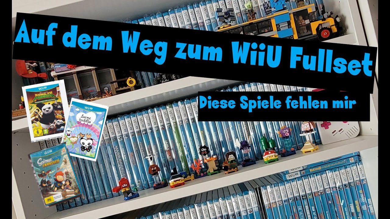 Auf dem Weg zum WiiU Fullset - Diese Spiele fehlen mir