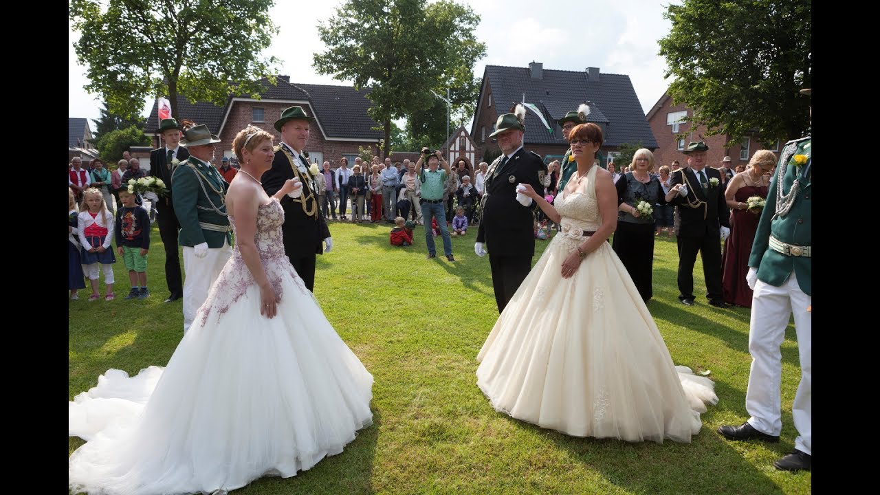 Schützenfest Diestedde: Die Krönungszeremonie