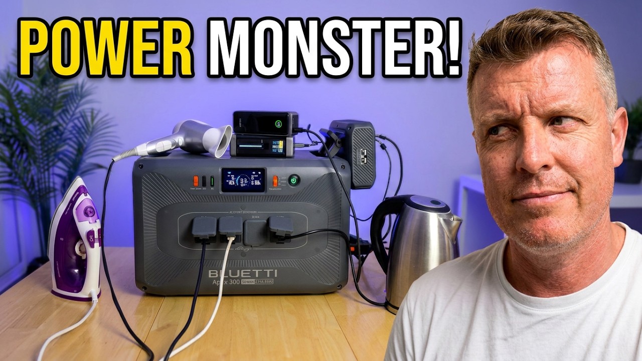 Bluetti Apex 300 + B300K & DC Hub1 Hands-on 3840W Of Power!