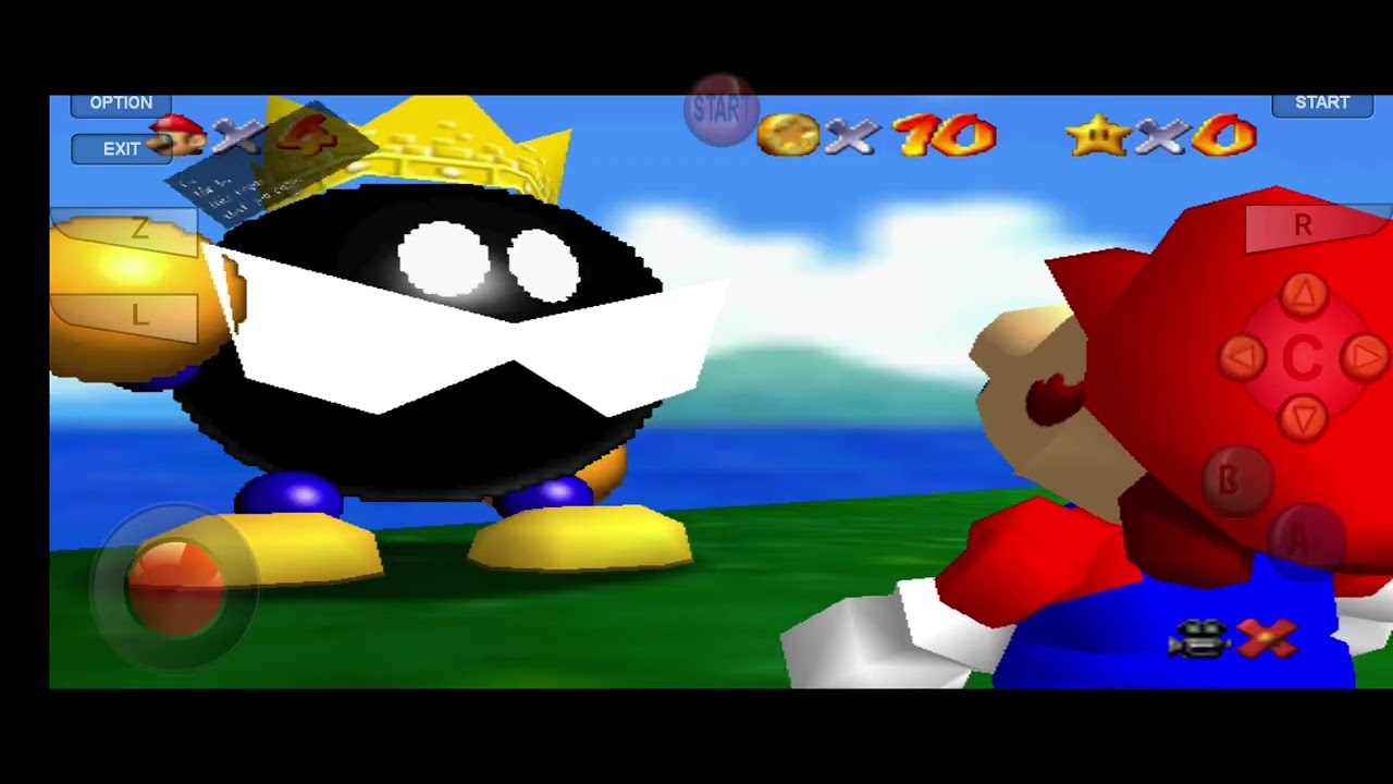Super Mario 64. Só pra não ficar sem vídeo:)