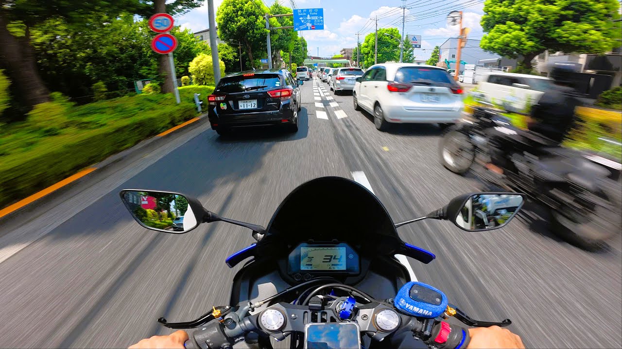 From Tokyo Streets to Hachioji Hills – Yamaha R3 Scenic Ride