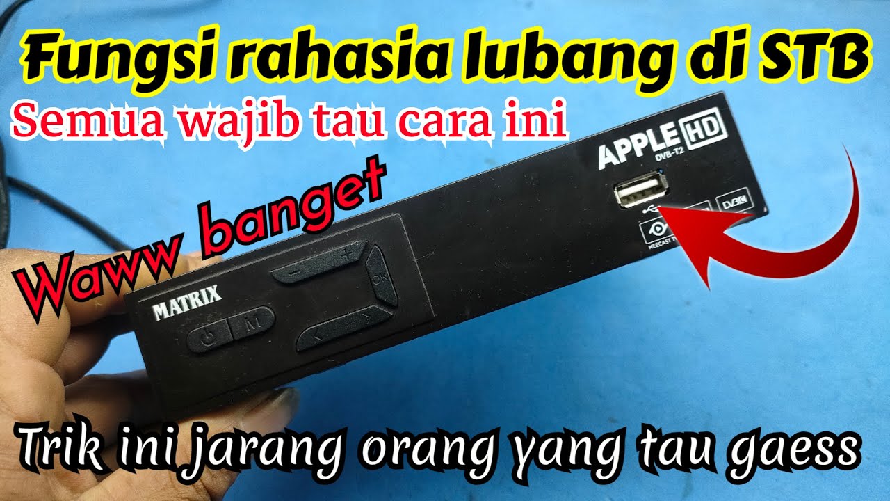 Rahasianya di lubang stb itu‼️semua wajib tau trik ini||sangat bermanfaat sekali gaess