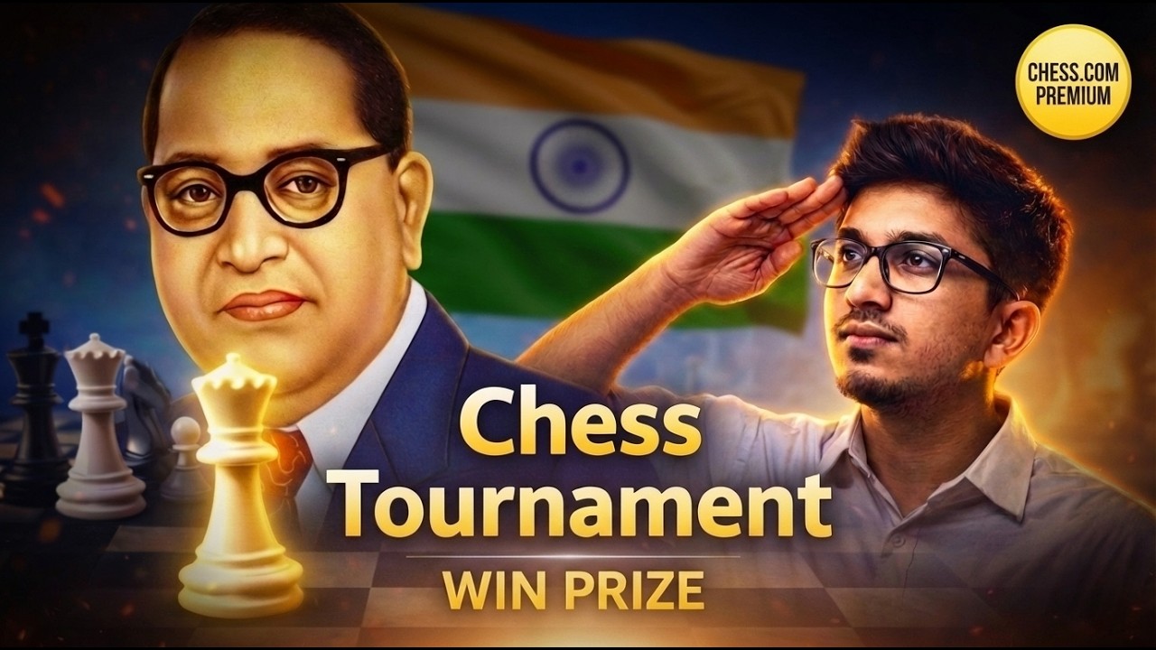 🇮🇳 Ambedkar Jayanti Rapid Tournament | Play & Watch LIVE ♟️