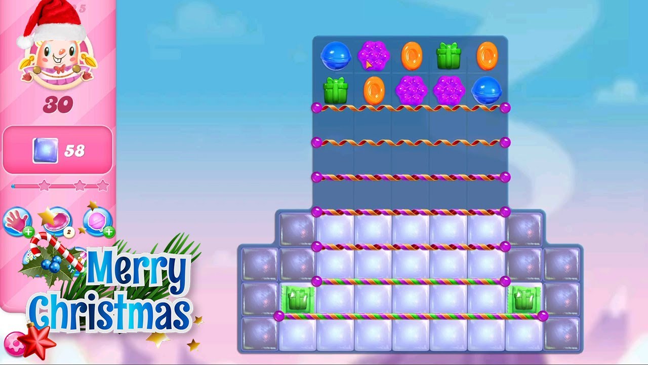 Candy Crush Saga Christmas Party Special Level 1 💥💥💥