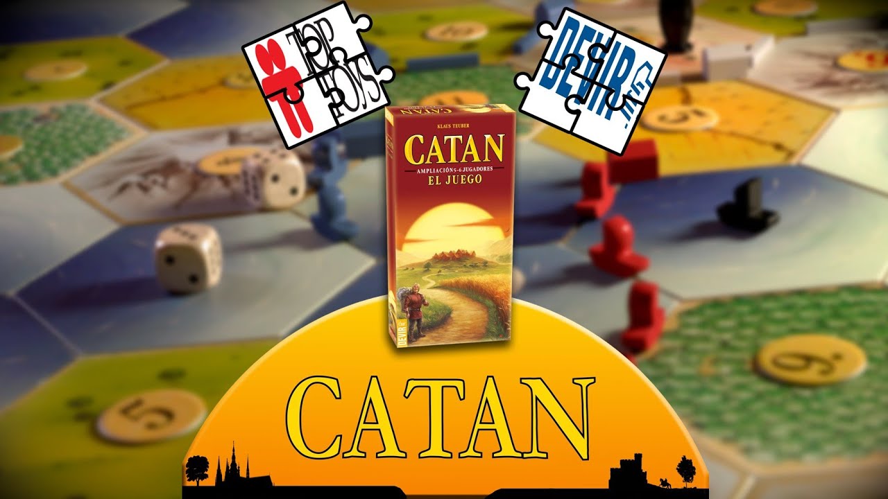 Expansión Catan de DEVIR 5-6 Jugdores ¿es Compatible con Versión Catan de TOP TOYS ?  Argentina