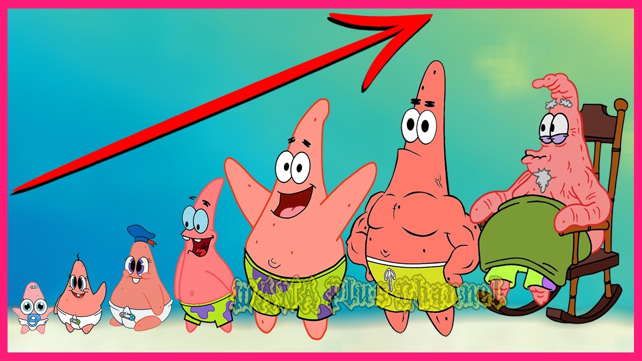 SpongeBob SquarePants GROWING UP EVOLUTION 👉@WANAPlus