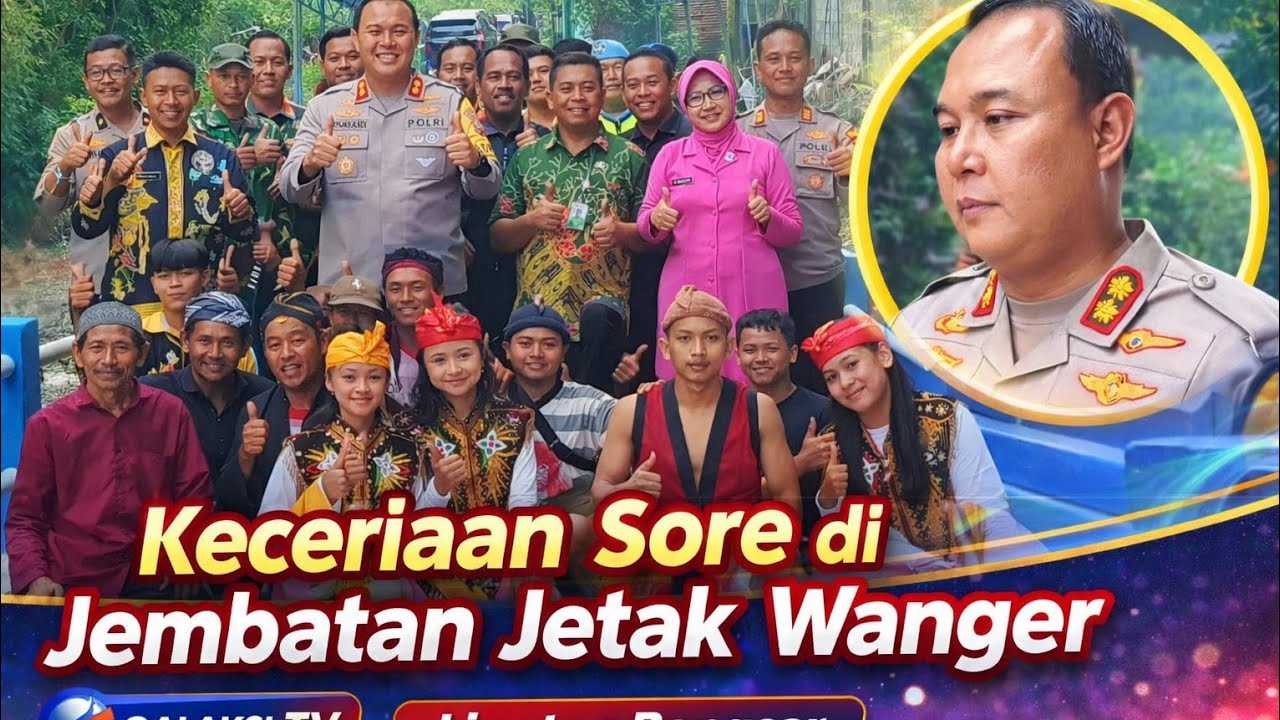 Keceriaan Sore di Jembatan Jetakwanger Blora