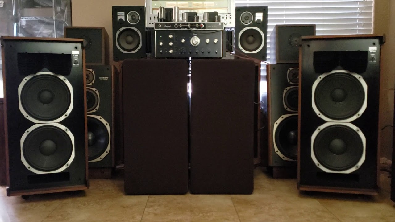 Sansui SP-L800 and Q-3535 EL34 Demo #4