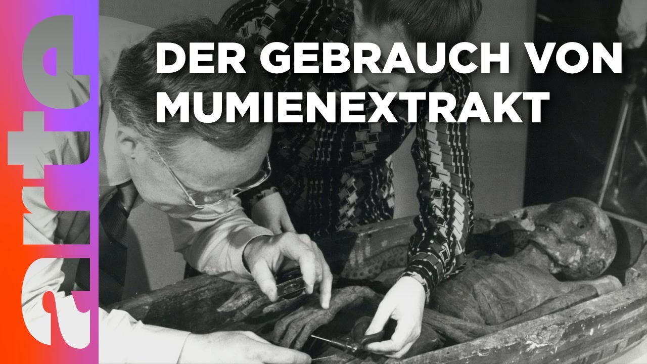 Mumienrückstände in brauner Farbe | Flick Flack - Kultur erklärt | ARTE