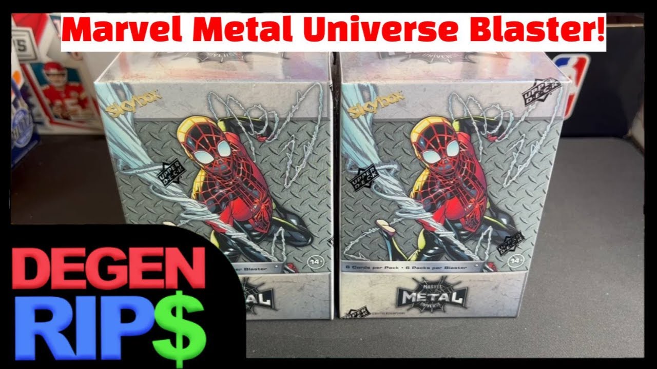 BRAND NEW! Skybox Marvel Metal Universe Blaster Boxes!