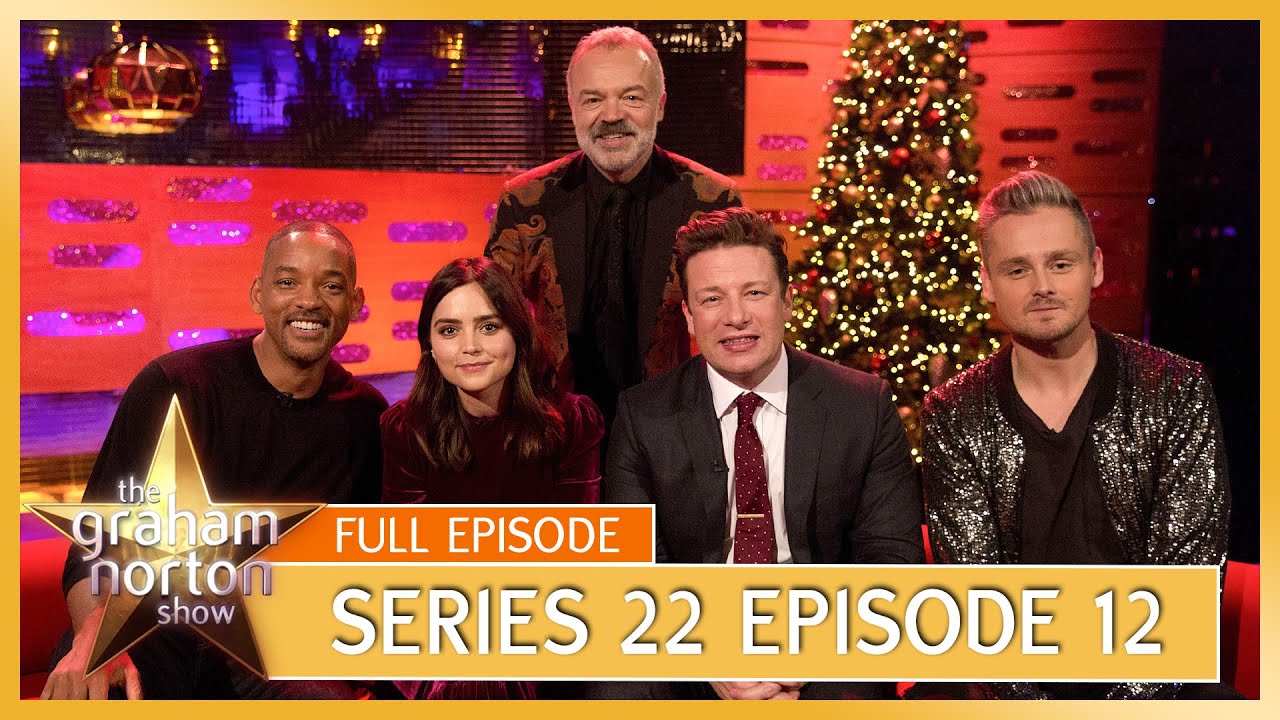 S22 E12 - The Graham Norton Show | Full Episode | Will Smith, Jenna Coleman, Jamie Oliver