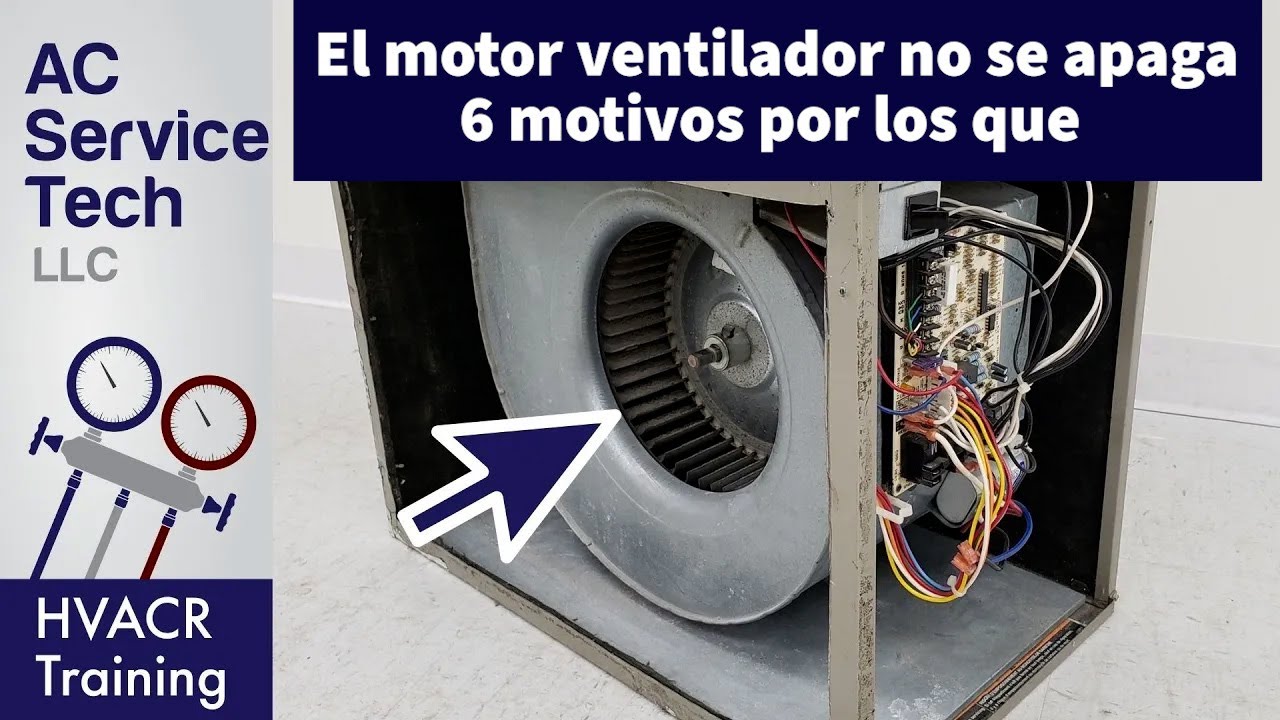 El motor ventilador no se apaga. 6 motivos por los que el VENTILADOR SIGUE FUNCIONANDO