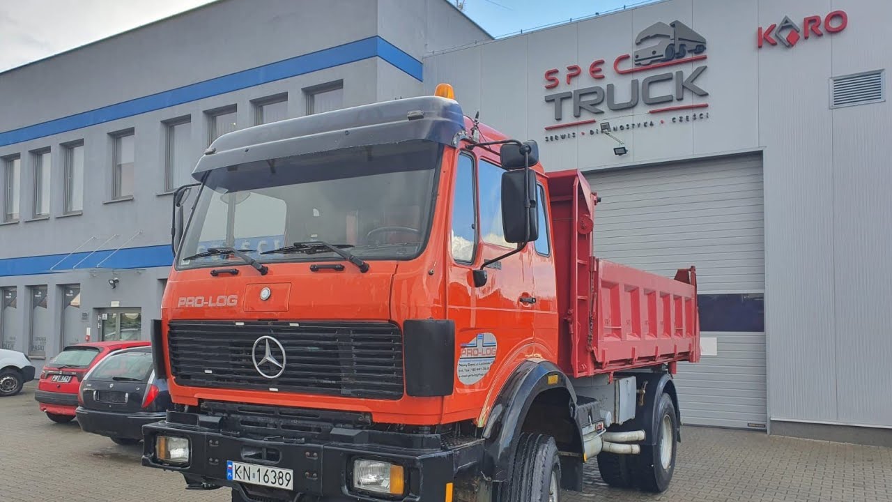 MERCEDES-BENZ SK 1935, Full Steel, 4x4 ,V8 engine, 13 tons rear axles