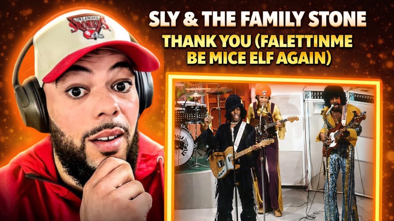 Фанковый | Sly & The Family Stone - Thank You (Fallettinme Be Mice Elf Again) Реакция | Первое пр...