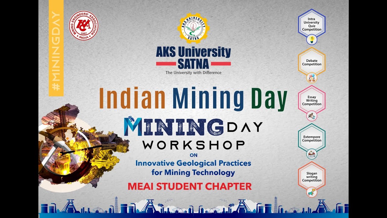 “Mining Day Celebration” and Workshop on “Innovative Geological Practices for Mining Technology”
