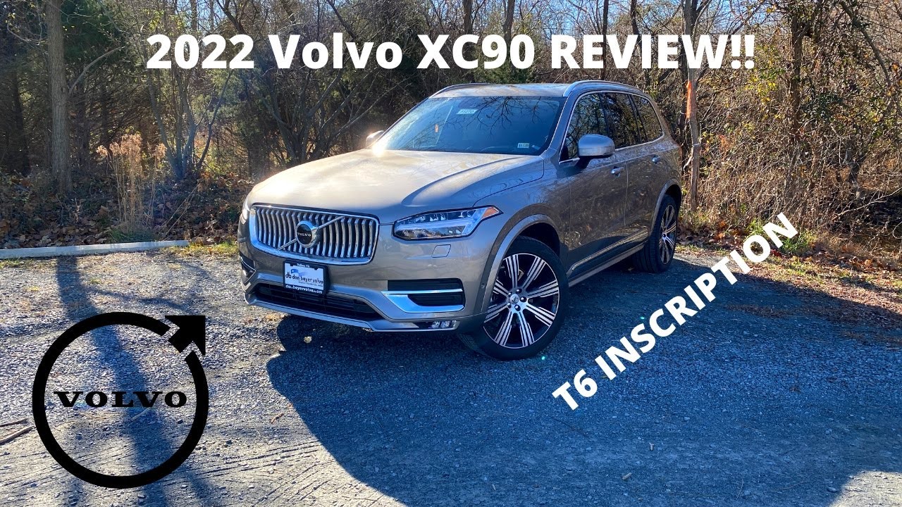 2022 Volvo XC90 T6 Inscription - REVIEW and POV DRIVE! What's new for 2022?