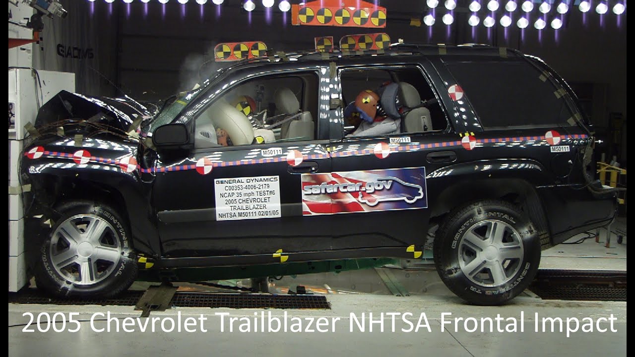 2005-2009 Chevrolet Trailblazer / GMC Envoy / Buick Rainer NHTSA Frontal Impact