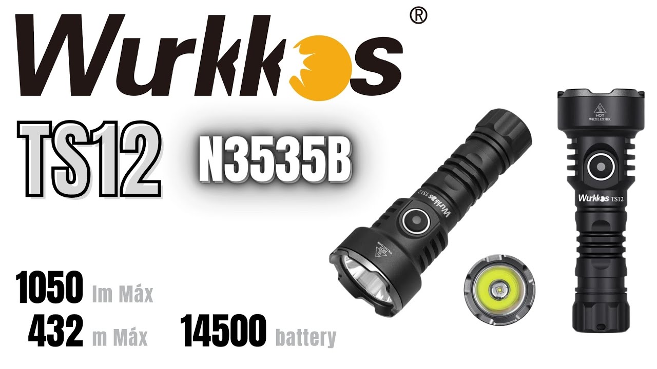 Lanterna Wurkkos TS12 | LED N3535B