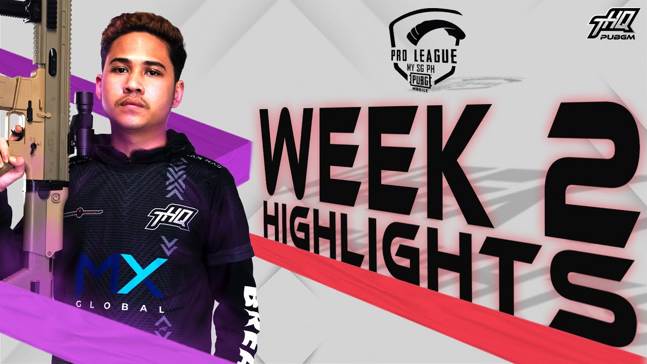PMPL MYSGPH WEEK 2 HIGHLIGHTS [TEAM HAQ PUBGM]