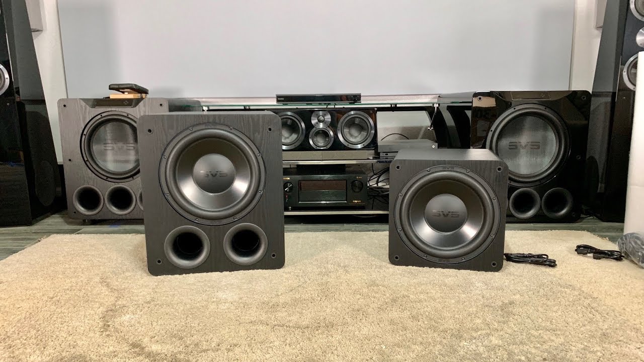 SVS pb-3000 & sb-3000 | Theater Grade BASS at Home!!!
