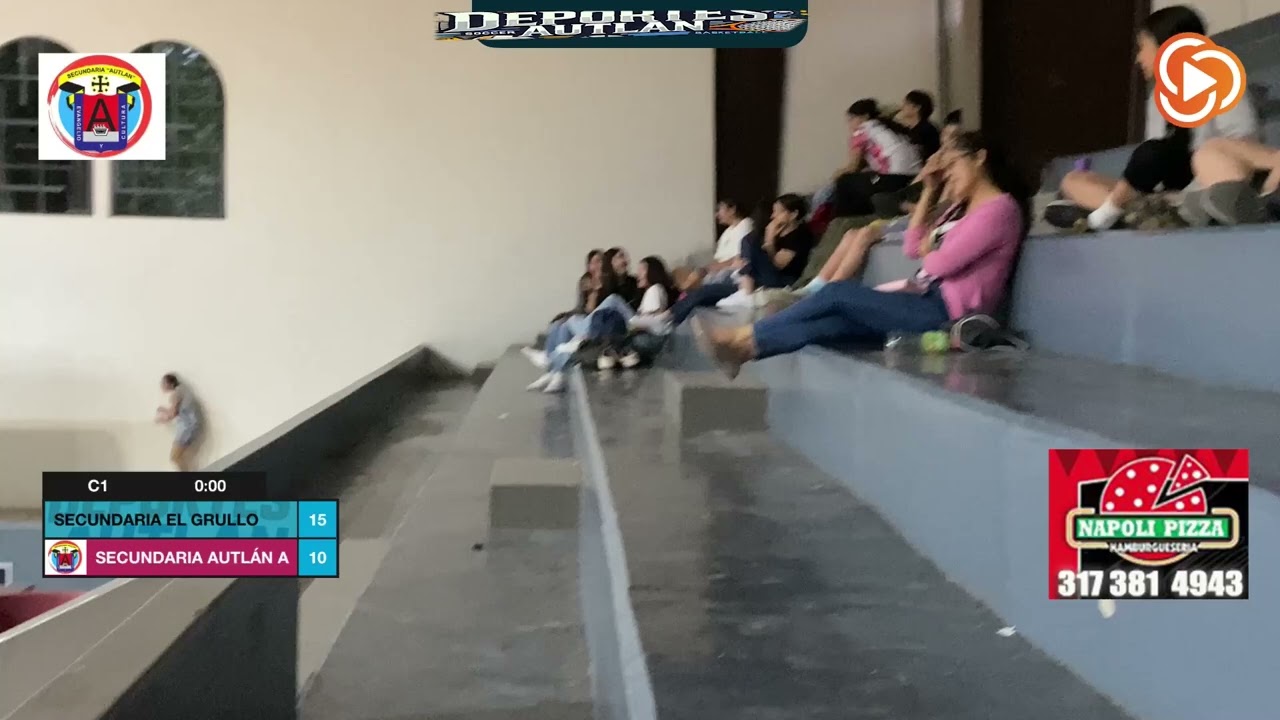 🏀 Emocionante duelo femenil: Secundaria Autlán 🆚 El Grullo