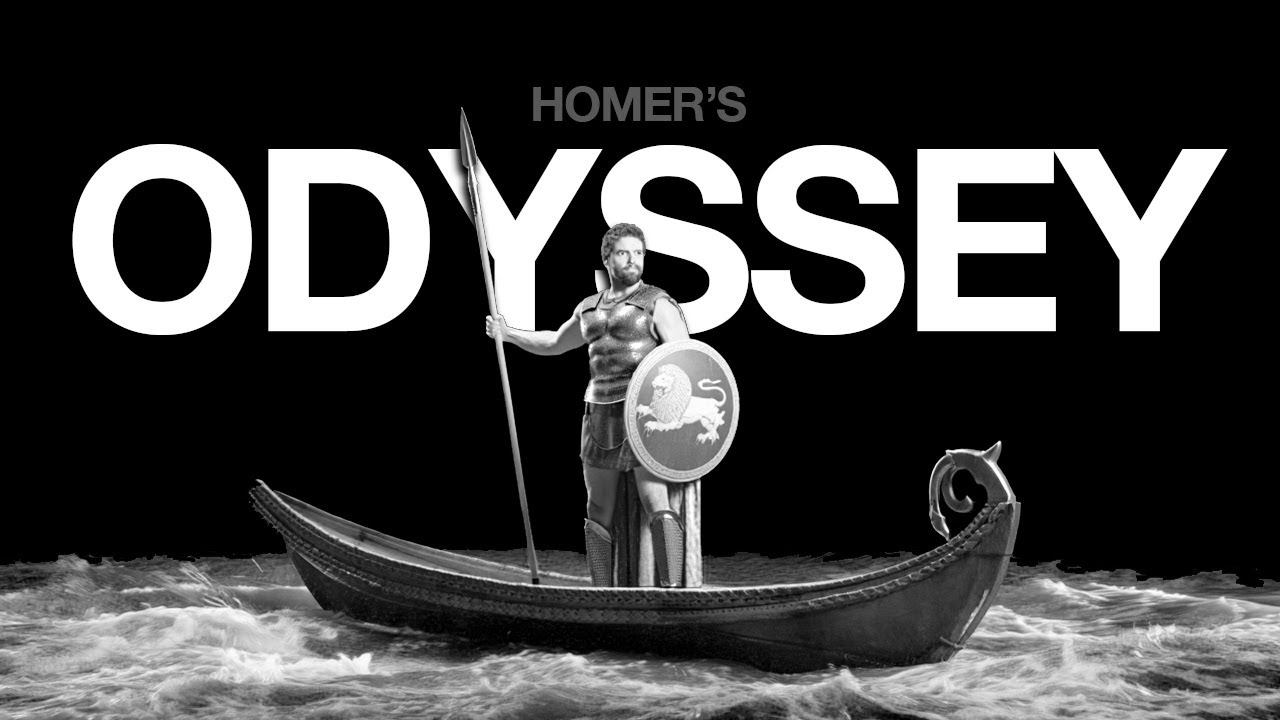 Homer's Odyssey (Greek Mythology) | Dark Screen Audiobook for Sleep