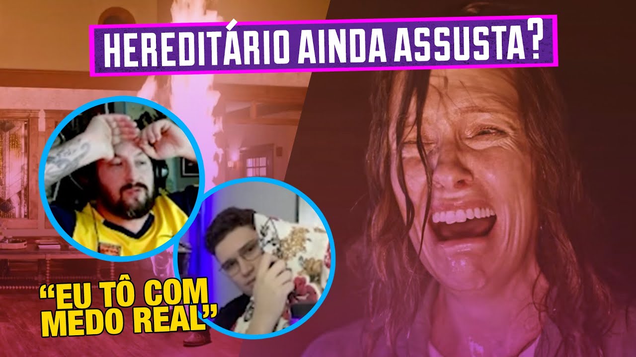 Assistindo Hereditário pela primeira vez com @GoodNerd
