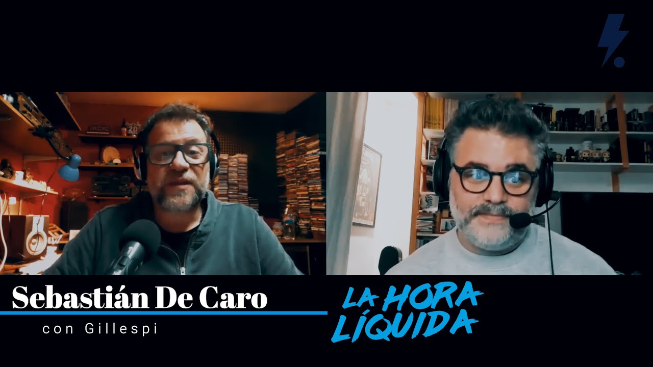Sebastián De Caro con Gillespi en La Hora Líquida | 93.7 Nacional Rock