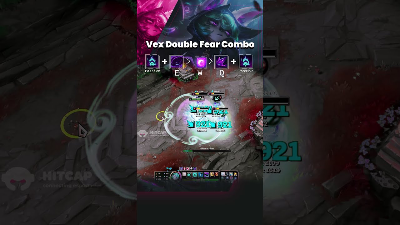 Vex Double Fear Combos #shorts