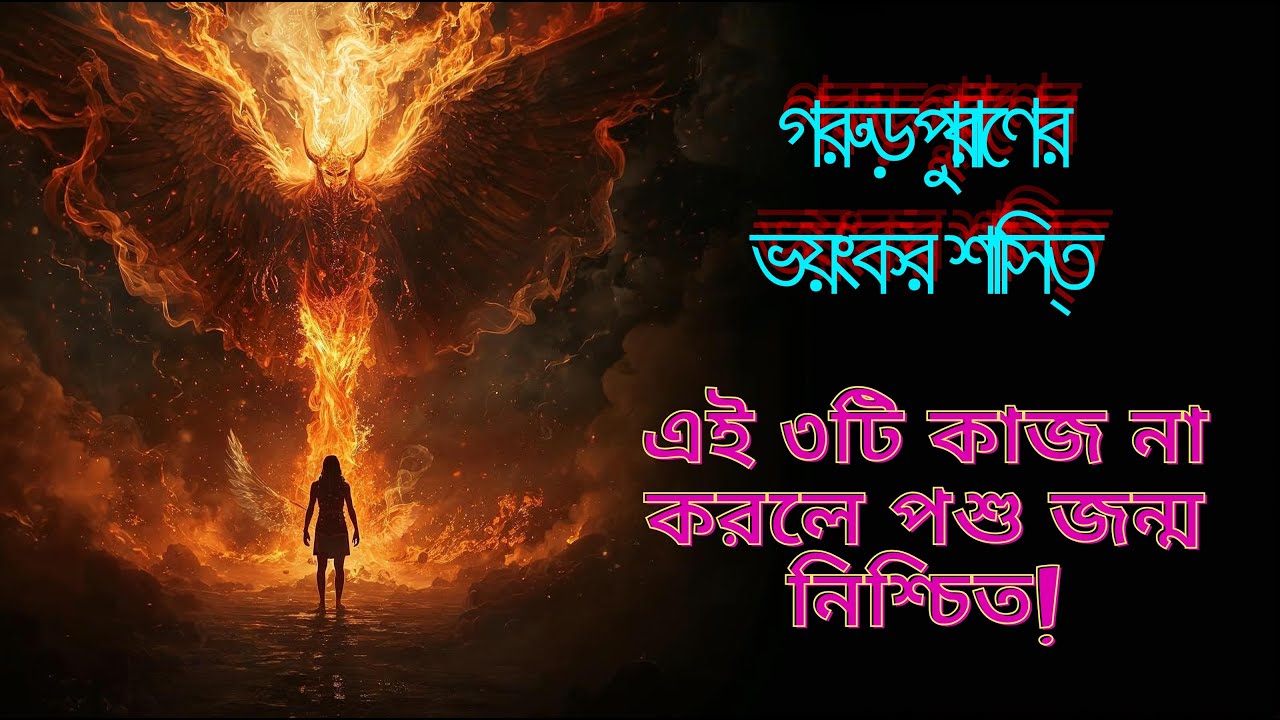 গরুড় পুরাণ অনুযায়ী এই ৩টি কাজ করলে আত্মা কখনো পশু জন্ম পায় না 😨 | Garuda Purana Bangla