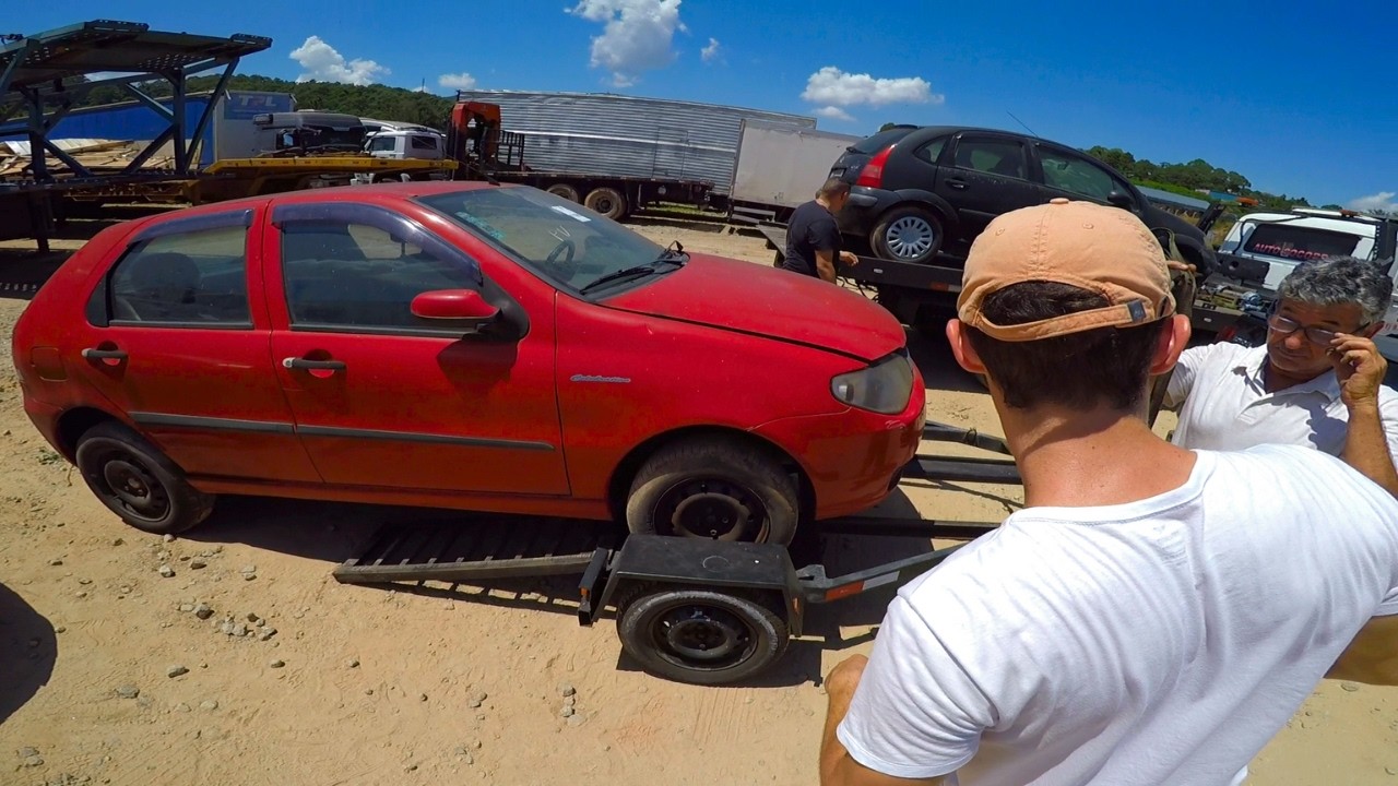 COMPRAMOS UM FIAT E UM TOYOTA NO LEILÃO DO DETRAN
