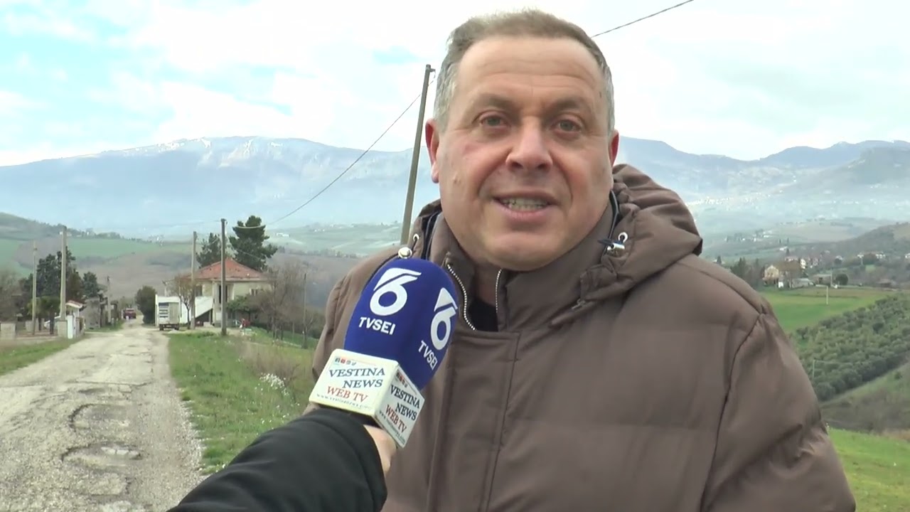 TG - Loreto Aprutino strade impraticabili in Località Cordano